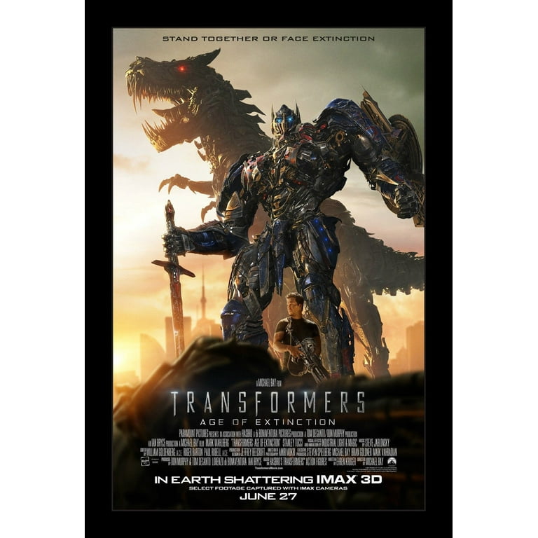 Transformers age of extinction movie poster deals