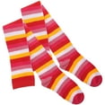 thumbnail image 4 of 1 Pair Women Over Knee Socks Striped Thigh High Socks Thigh High Stockings, 4 of 5
