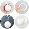 thumbnail image 7 of Portable Disposable Emergency Raincoats Waterproof Rain Poncho in A Ball for Traveling Camping Outdoor, 7 of 7