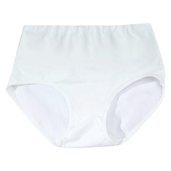 Women’s Breathable Soft Panties Multipack Seamless Everyday Underwear No Visible Lines Comfort Wear, M, White