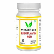 VITARUHE Vitamin B2 (Riboflavin) High Dose - 90 Capsules, Vegan, No Artificial Additives