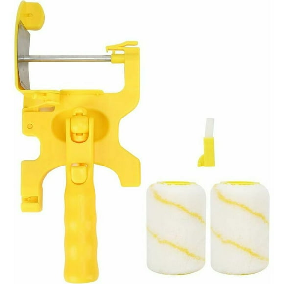 Paint roller, edger, paint separator bucket