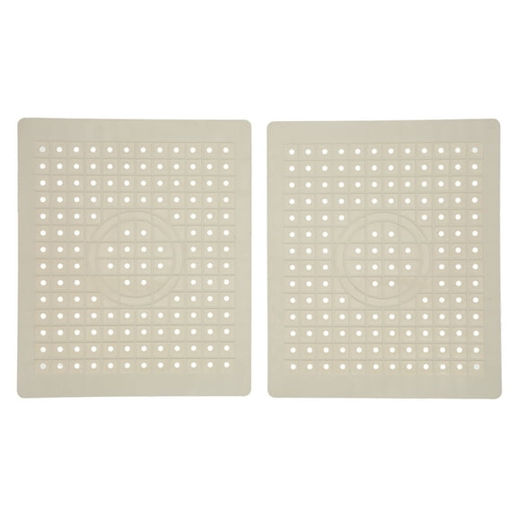 2-Pack Kitchen Sink Mat - Non-Slip, Food-Grade Rubber, Easy-Clean Sink Protector for Kitchen Use