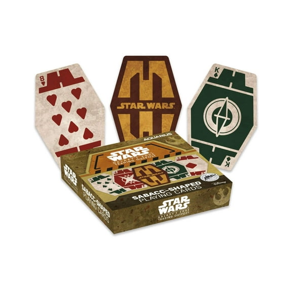 Star Wars Sabacc (Han Solo, Lando Calrissian) Shaped Playing Cards 2 by AQUARIUS