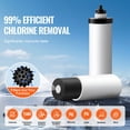 thumbnail image 2 of Gravity-fed Water Filter System, 2.25G 304 Stainless-Steel Countertop Water Filtration System, Reduces Lead and up to 99% of Chlorine, with 2 Ceramic Carbon Filters, Water Level Spigot, Stand, 2 of 6