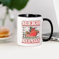 thumbnail image 3 of CafePress - Sleigh All Day - 11 oz Ceramic Mug - Novelty Coffee Tea Cup, 3 of 4
