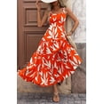 thumbnail image 3 of Vestido PRETTYGARDEN Maxi Floral Sin Mangas con Fruncido XL, 3 of 9