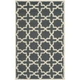 thumbnail image 1 of Safavieh Cambridge 4' X 6' Hand Tufted Wool Rug in Dark Gray and Ivory, 1 of 2