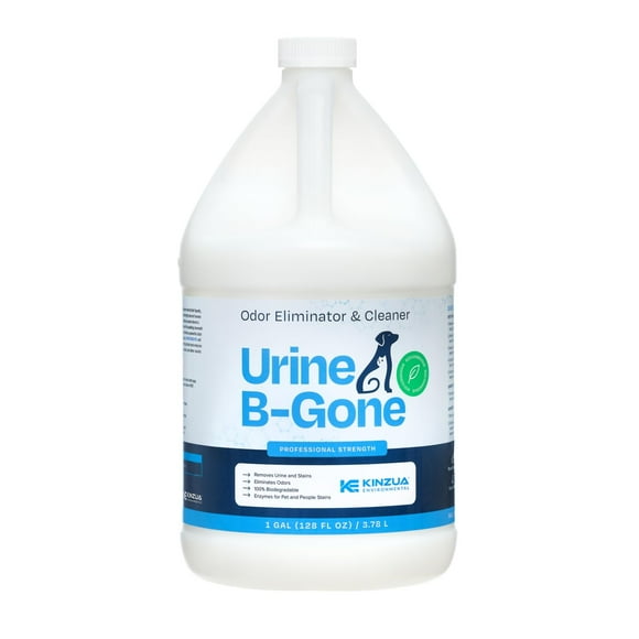 Urine B-Gone, Professional Enzyme Odor Eliminator & Pet Stain Remover, Human, Cat & Dog Urine Cleaner, Effective on Laundry, Carpets & More, Original