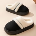 thumbnail image 3 of Zapatillas de algodón para mujer Maillard Zapatillas de casa de interior de otoño e invierno para parejas Zapatillas cálidas antideslizantes de suela gruesa para uso exterior, 3 of 5