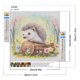 thumbnail image 2 of Pintura de diamante 5D DIY, kit de erizo de taladro redondo completo, decoración del hogar, manualidades, 30x30cm, 2 of 9