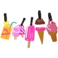 thumbnail image 1 of 5PCS Funny Luggage Tags Silicone Baggage Labels Travel Identifier Tags,Icecream, Drinks, Popsicle, 1 of 7