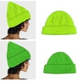 thumbnail image 2 of Acahhotxx Hat, Knitted Hat for Students Adult Windproof Winter Hat Handmade Solid Color Keep Warm Skiing Cycling Hat Unisex, 2 of 2