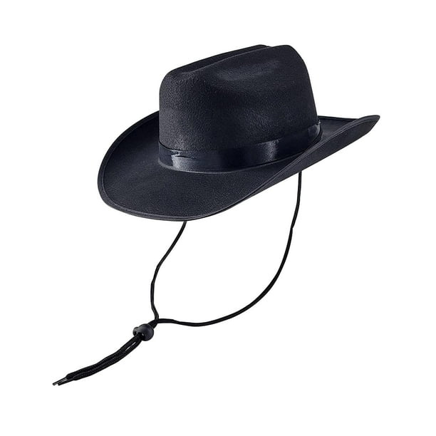 Sombrero de vaquero Sombrero de tela no tejida Banda Sombrero de para hombres Verano Mujer Opción 2 negro Yuyangstore sombrero de vaquero