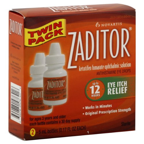 Novartis Zaditor Eye Itch Relief, 2 ea