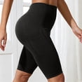 thumbnail image 6 of Yoga Shorts for Women 3D Anti Cellulite Leggings Slim Move Cellulite Leggings Push-Up Sculpting Yoga Fitness Pants Workout Shorts with Pockets Black XL, 6 of 7
