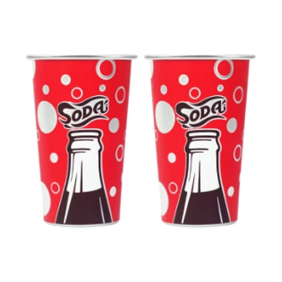 TIELUTT Cold Chromic Aluminum Cups with Cold Sensitive Color Changing Design Are Suitable Acrylic Pitcher and Glasses Set Tumbler Cradle with Measurements by the Cup Wide Bottom Coffee Mug Glass Coff