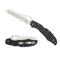 byrd Cara Cara 2 Rescue Lightweight Black FRN SpyderEdge Folding Knife
