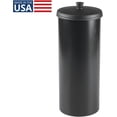 AOUHML-Freestanding Bathroom Toilet Paper Storage Holder with Lid for 3 ...