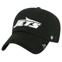 Women's '47 Black New York Jets Miata Clean Up Adjustable Hat