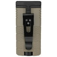 thumbnail image 5 of Triple Jet Flame Lighter, Engineered for Performance, Removable Pocket Clip, Angled Jet , Ergonomic Metal Body, Tan and Black, 5 of 9