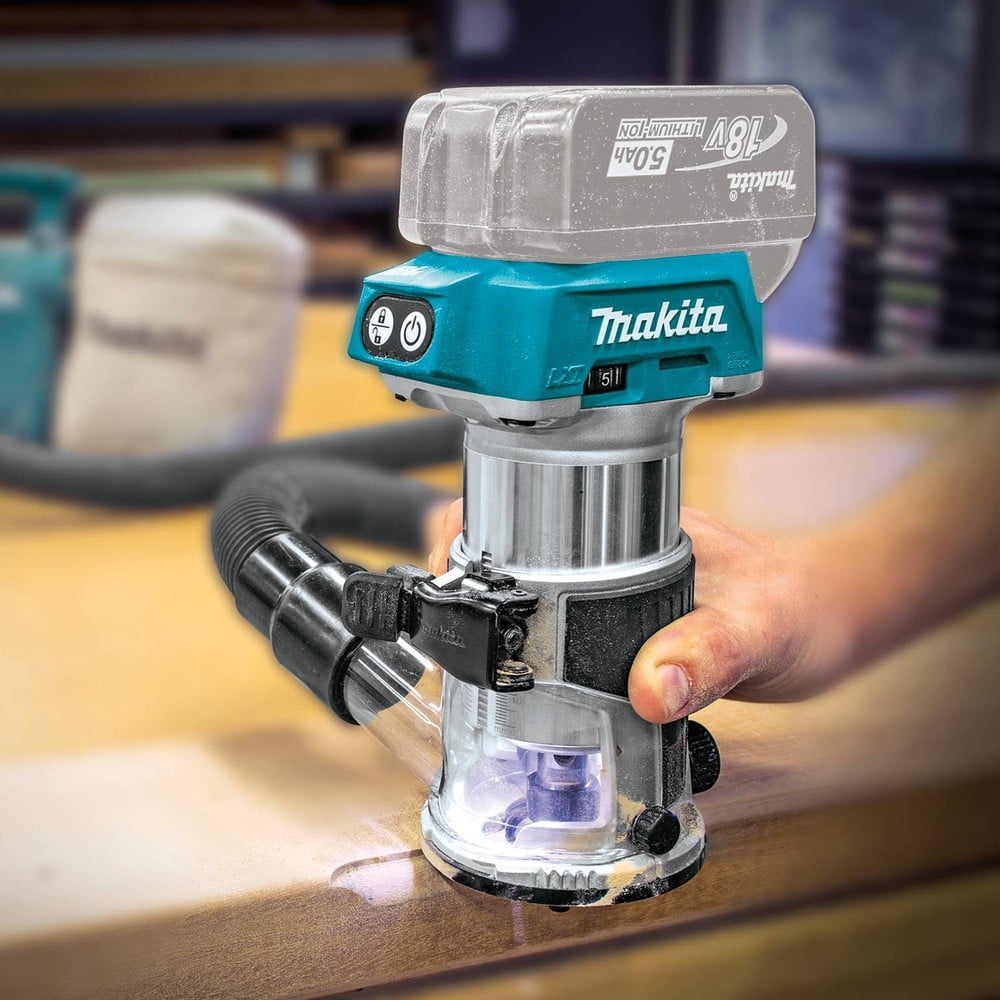 Makita 18V LXT Brushless Compact Cordless Router (Tool Only) XTR01Z