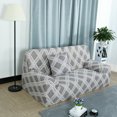 thumbnail image 2 of PiccoCasa Thick Stretch Sofa Cover 3 Seater Floral Print Couch Cover, Style 8, 2 of 6