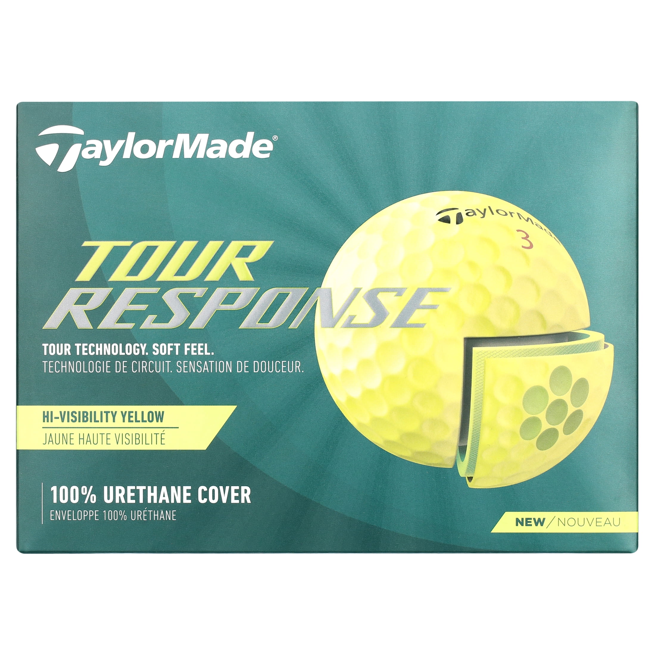 TaylorMade TOUR RESPONSE ゴルフボール ホワイト5ダース TaylorMade Golf Company Announces The All-New Tour Response