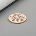 thumbnail image 3 of Token de Abrazo de Bolsillo MIXJOY Positividad Inspira Recordatorio Oro Rosa, 3 of 7