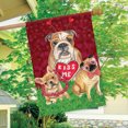 thumbnail image 3 of Briarwood Lane Puppy Love Valentine's Day House Flag, 3 of 4