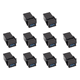 thumbnail image 1 of Keystone Jack USB 3.0 Inserta Adaptador de conector a Negro, 1 of 8