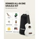 thumbnail image 2 of Ukelele Donner Soprano de 21 pulgadas para principiantes con kit y lecciones, 2 of 9
