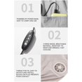 thumbnail image 4 of AVEKI Gilet de Refroidissement Rapi Comprennent 2 Ventilateurs Portables Mode 3 Vitesses et Banque de Puissance, Veste de Refroidissement d'Alimentation en Air Sans Manches pour Temps Chaud Travail de Voyage en Plein Air Été (M) A0513, 4 of 8