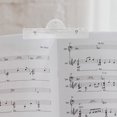 thumbnail image 2 of Shisuyan Clips de Livre de Musique en Acrylique Transparent 2 Pcs Support de Clips de Partitions Support de Pages de Clips de Musique Dossier de Musique pour Partitions, 2 of 8