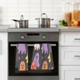 thumbnail image 4 of Yayeee 100% Cotton Hand Towels for Bathroom 16" x 28" Soft Absorbent Kitchen Towel, Yellow Halloween Ghosts, 4 of 7