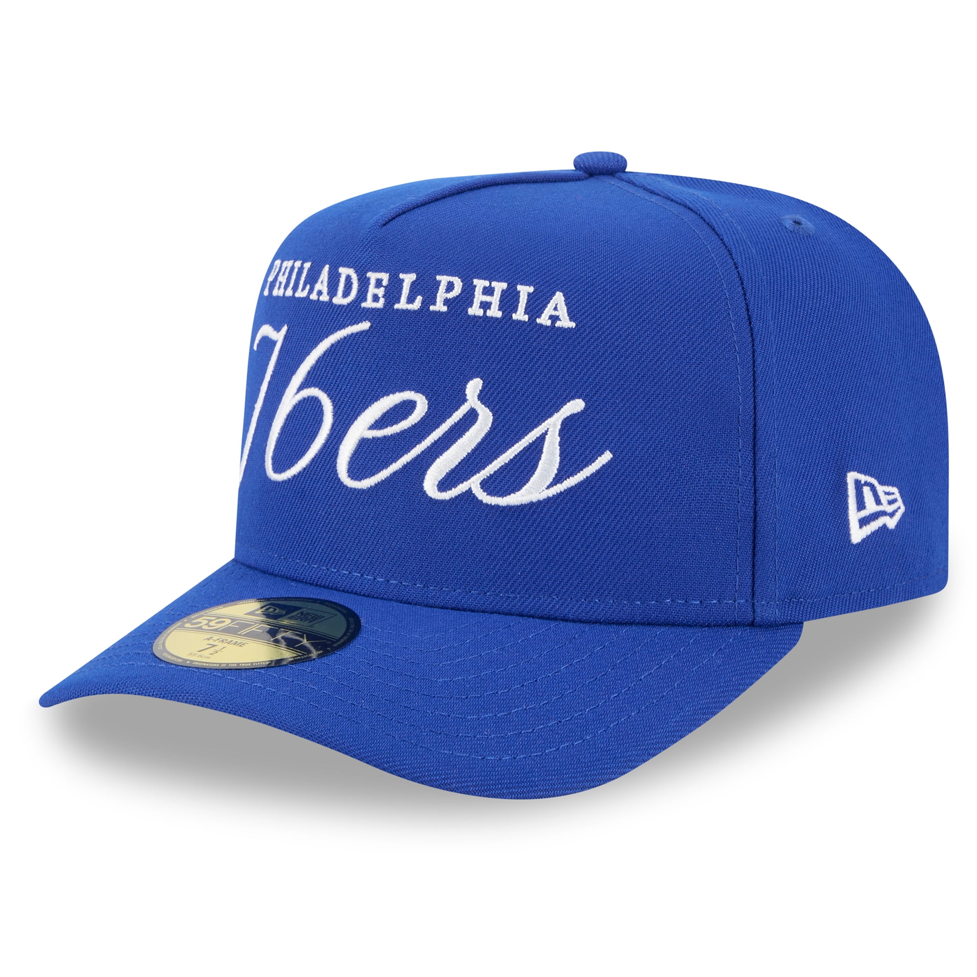Men's New Era Royal Philadelphia 76ers 2025 NBA Draft A-Frame
