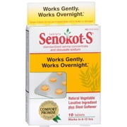 Senokot-S Tablets 10 Tablets (Pack of 6)
