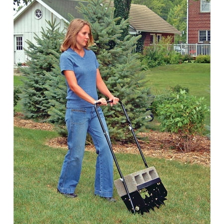 Agri-Fab, Inc. 16&quot; Spike Aerator Push Lawn Groomer Model #45-0365