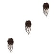 thumbnail image 2 of Guardoinrt Chignon Bouclé pour Toute Occasion et Type de Cheveux en Matériaux Extension Queue de Cheval 6 3ensemble, 2 of 6