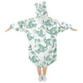 thumbnail image 2 of joogoo Wearable Blanket Hoodie for Cartoon Crocodile Skating Oversized Sherpa Hooded 3-14 YR M, 2 of 7
