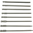 thumbnail image 5 of Juegos de puntas de destornillador de seguridad largas Juego de brocas de destornillador con cabeza de seguridad Torx de acero S2 de 6 pulgadas de longitud (8 piezas de cabeza Torx (150 mm), 5 of 5