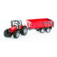 thumbnail image 3 of Bruder 02045 Massey Ferguson 7480 w/ Dumping Trailer, 3 of 4