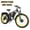 Black+Yellow, variant on Finder 26-ORLMS V3 26" Fat Tire Electric Bike for Adults, 2000W Peak, Up to 38 MPH，60V 25Ah Battery, LED Display, 7-Speed, Dual Suspension