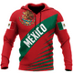 thumbnail image 4 of Sudadera con capucha para hombre y mujer, con estampado 3D de la bandera nacional de México, informal, de gran tamaño, popular, a la moda, para otoño, 4 of 5