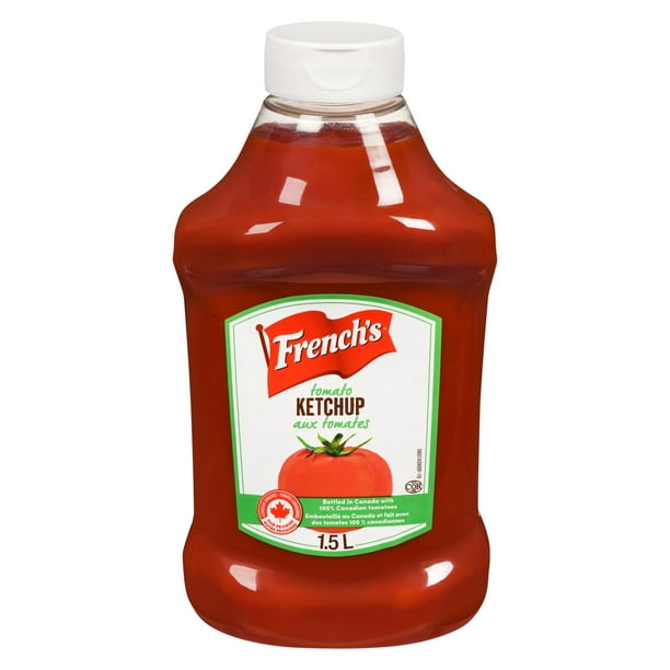 French's, Ketchup aux tomates 100 % canadien 1.5 l