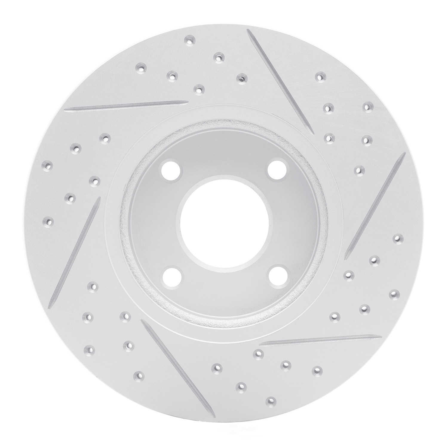 Dynamic Friction Company 830-54075L DFC Geoperformance Rotor - Drilled and Slotted