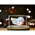 thumbnail image 3 of Classic Beauty: Volkswagen Karmann Ghia (1955–1974) - 3D Engraved Crystal Tribute, 3 of 6