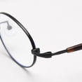 thumbnail image 6 of Oval Glasses For Men Thin Metal Eyeglasses Frame Women Unisex Clear Lens Eyewear, 6 of 8