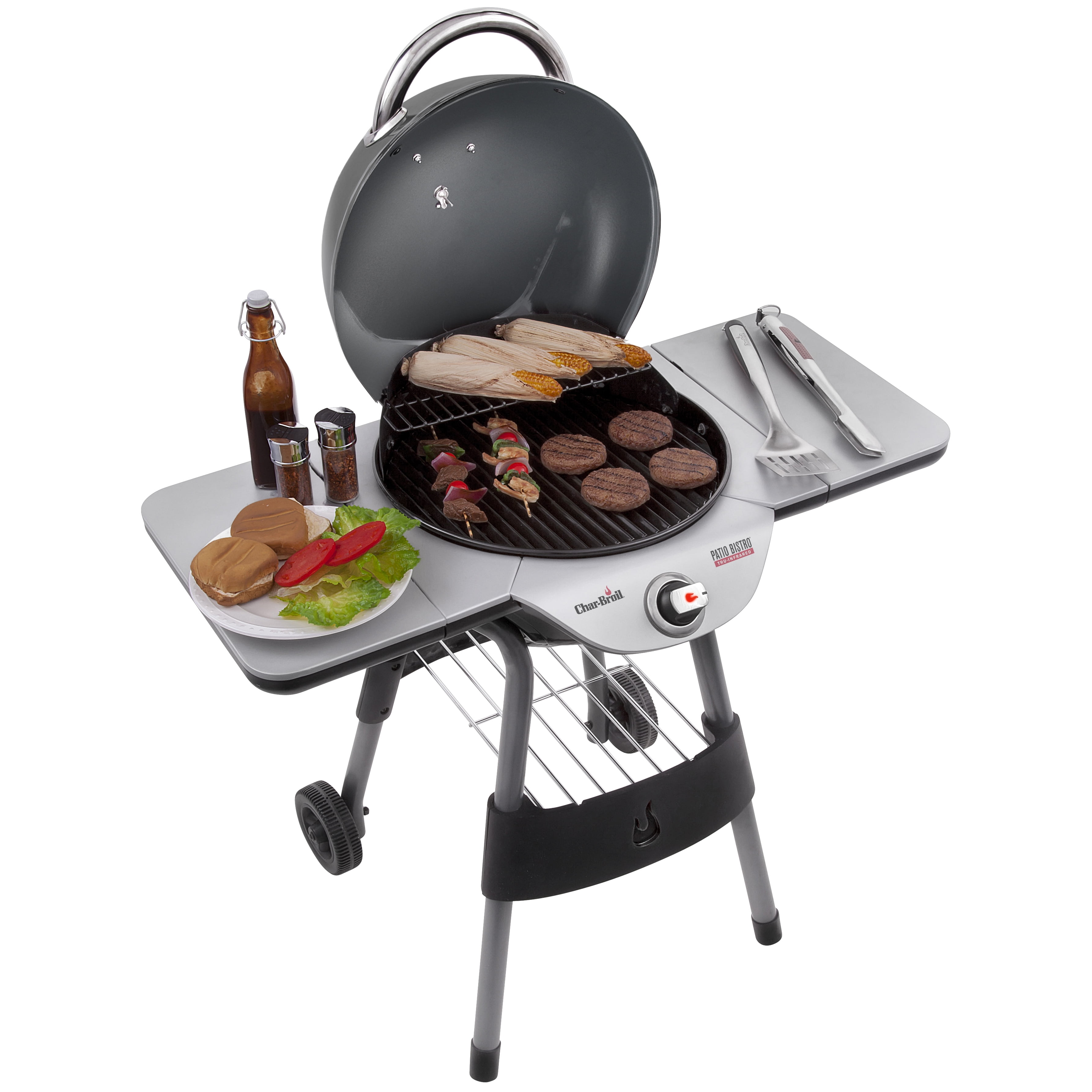 Char-Broil Patio Bistro 1750-Watt Red Infrared Electric Grill at