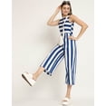 thumbnail image 7 of Moomaya Women's Printed Jumpsuit, Round Neck Sleeveless Wide Leg Cotton Jumpsuits, 7 of 7